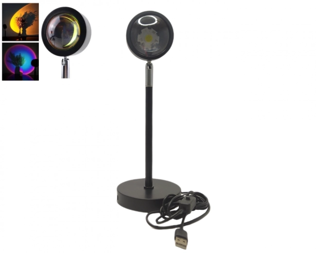 Projetor Luz Noturna Lâmpada Por Do Sol